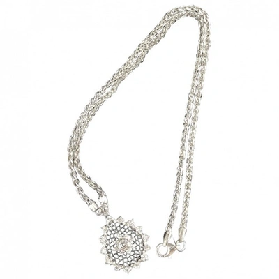 Pre-owned Buccellati White Gold Necklace In Grey
