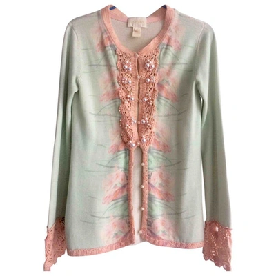 Pre-owned Zac Posen Silk Cardigan In Other