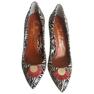 Pre-owned Charlotte Olympia Leather Heels In Multicolour