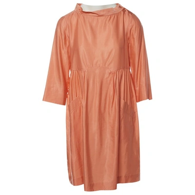 Pre-owned Moschino Mid-length Dress In Pink