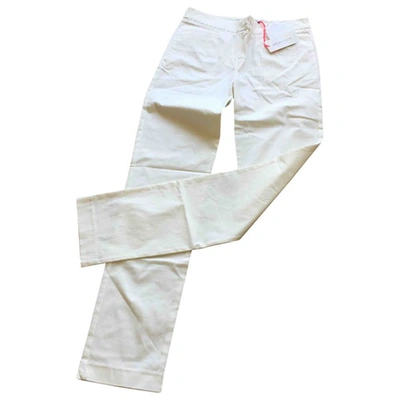 Pre-owned See By Chloé Straight Pants In White