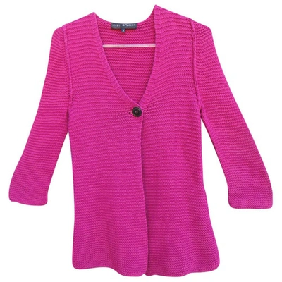 Pre-owned Isabel Marant Cardi Coat In Pink