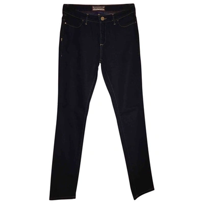 Pre-owned Trussardi Jeans Slim Jeans In Blue