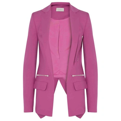 Pre-owned Preen By Thornton Bregazzi Wool Blazer In Pink