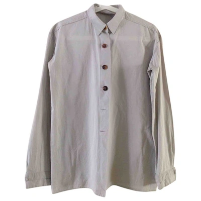 Pre-owned Lanvin Shirt In Grey