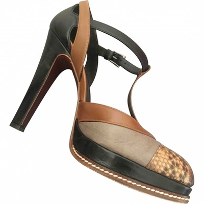 Pre-owned Barbara Bui Leather Sandals In Multicolour