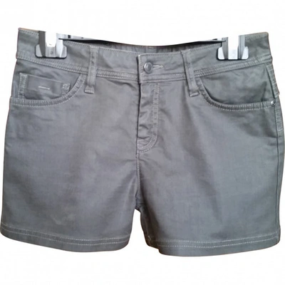 Pre-owned Comptoir Des Cotonniers Grey Cotton - Elasthane Shorts