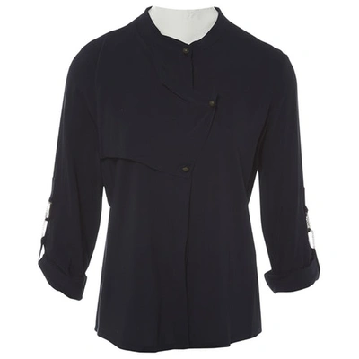 Pre-owned Roseanna Shirt In Navy