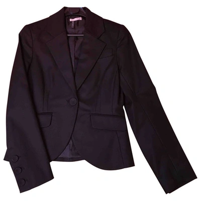 Pre-owned Hoss Intropia Short Vest In Black
