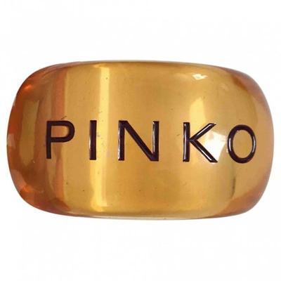 Pre-owned Pinko Orange Bracelet