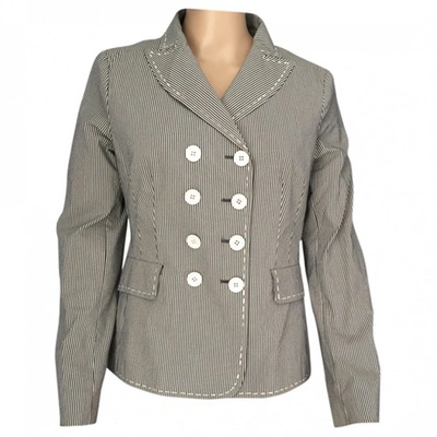 Pre-owned Moschino Cheap And Chic Khaki Cotton Jacket