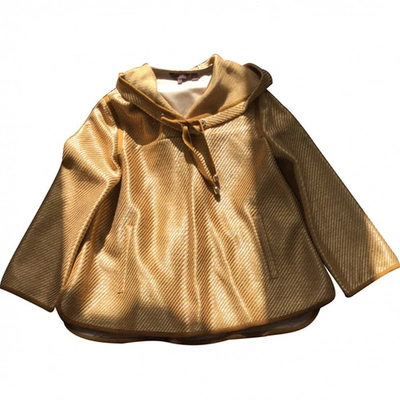 Pre-owned Mulberry Jacket In Gold