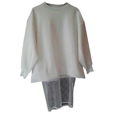 Pre-owned Toga White Polyester Knitwear