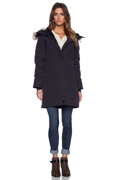 Canada Goose Shelburne Parka  In 67 Navy Marine