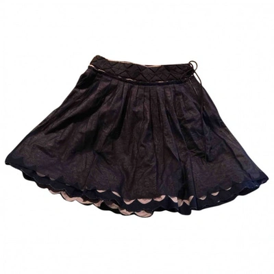 Pre-owned Hoss Intropia Skirt In Brown