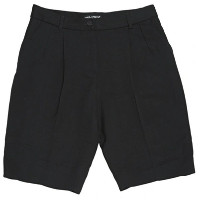 Pre-owned Dolce & Gabbana Black Cotton Shorts