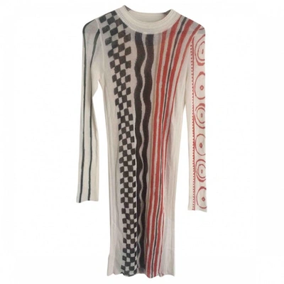Pre-owned Louis Vuitton Silk Mid-length Dress In Other