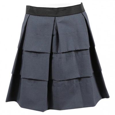 Pre-owned 3.1 Phillip Lim Blue Wool Skirts
