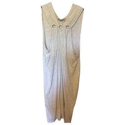 Pre-owned Ted Baker Mini Dress In Grey