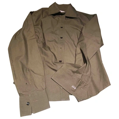 Pre-owned Paul Smith Shirt In Khaki