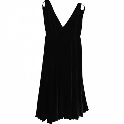 Pre-owned Paul & Joe Silk Mid-length Dress In Black