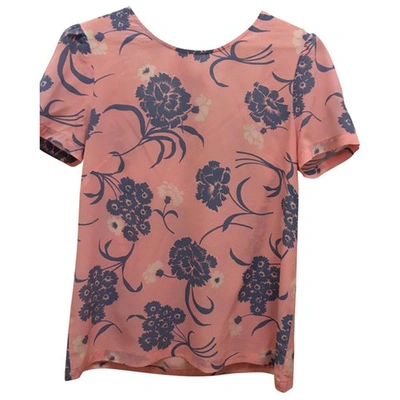 Pre-owned P.a.r.o.s.h Pink Synthetic Top