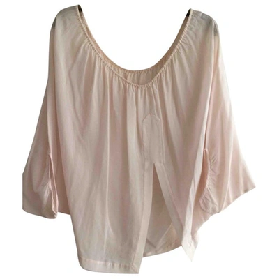 Pre-owned Lanvin Silk Tunic In Pink
