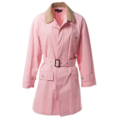 Pre-owned Ralph Lauren Trench Coat In Pink