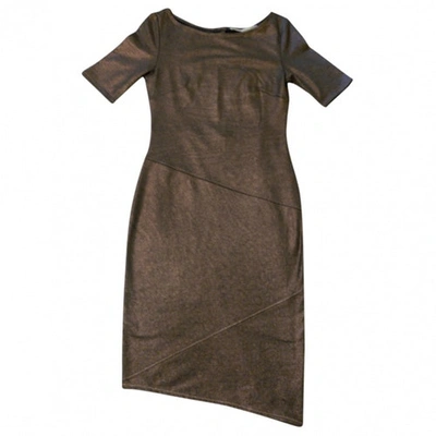 Pre-owned Rachel Roy Mid-length Dress In Metallic