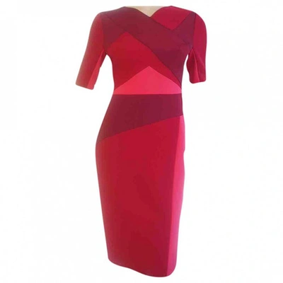 Pre-owned Peter Pilotto Wool Mid-length Dress In Red