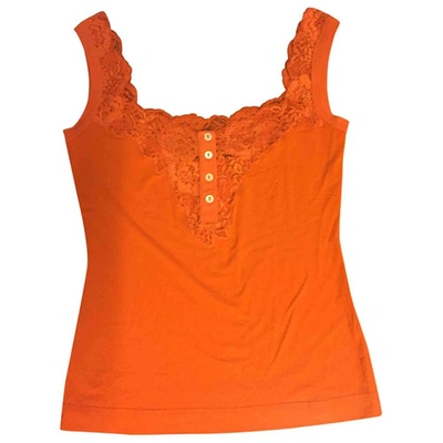 Pre-owned Dolce & Gabbana Vest In Orange
