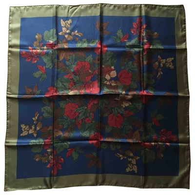 Pre-owned S.t. Dupont Silk Handkerchief In Other