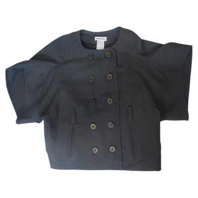Pre-owned Sonia Rykiel Half-sleeve Jacket In Black