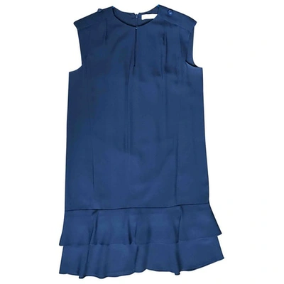 Pre-owned Chloé Mid-length Dress In Navy