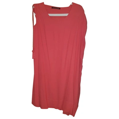 Pre-owned Comptoir Des Cotonniers Mini Dress In Pink
