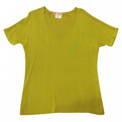 Pre-owned Loewe Green Viscose Top