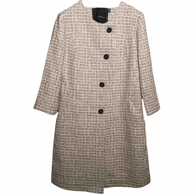 Pre-owned Annie P Beige Cotton Coat