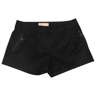 Pre-owned Michael Kors Black Cotton Shorts
