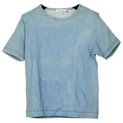 Pre-owned Surface To Air Blue Cotton Top