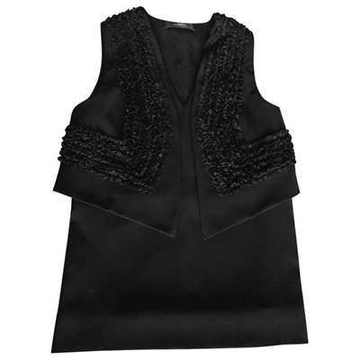 Pre-owned Givenchy Mini Dress In Black