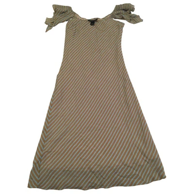 Pre-owned Marc Jacobs Mid-length Dress In Green