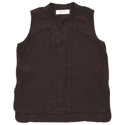Pre-owned Marni Brown Top