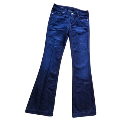Pre-owned Citizens Of Humanity Raw Jeans In Blue
