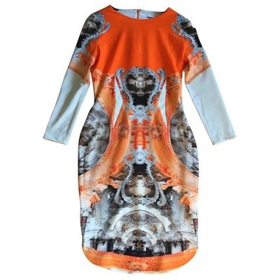 Pre-owned Givenchy Wool Dress In Multicolour