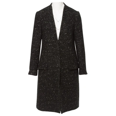 Pre-owned Surface To Air Wool Coat In Black