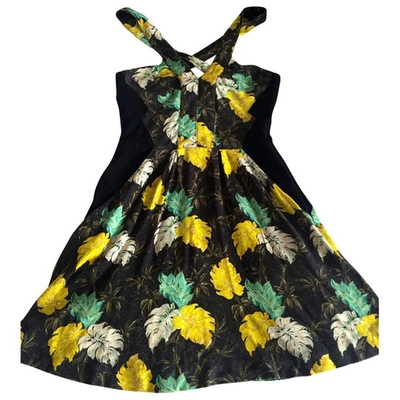 Pre-owned Proenza Schouler Mini Dress In Multicolour