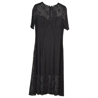Pre-owned Nina Ricci Mid-length Dress In Black