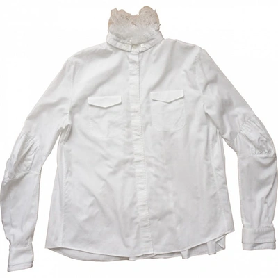 Pre-owned Alexis Mabille Shirt In White