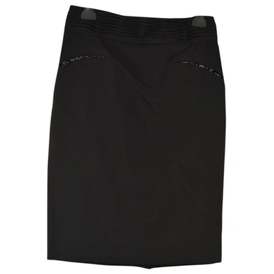 Pre-owned L Agence Mid-length Skirt In Black