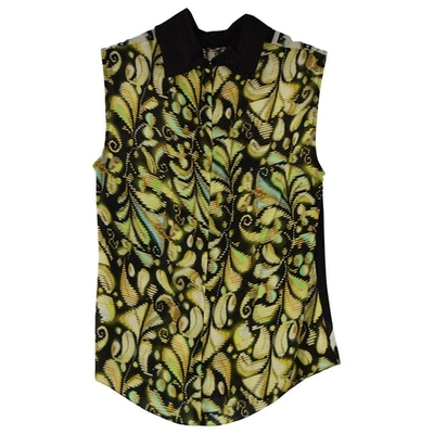 Pre-owned Peter Pilotto Gold Viscose Top